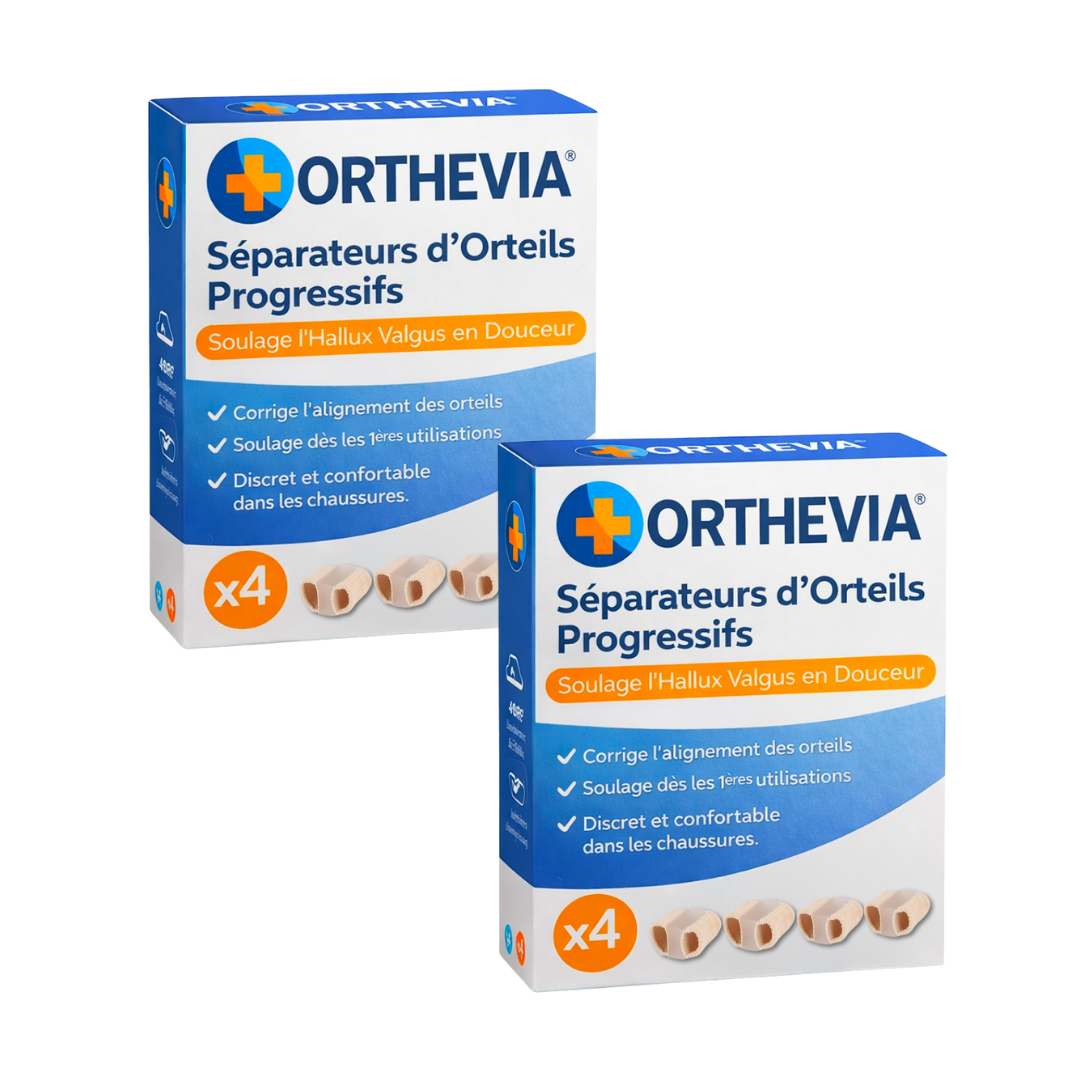 Séparateurs d’orteils Orthevia®